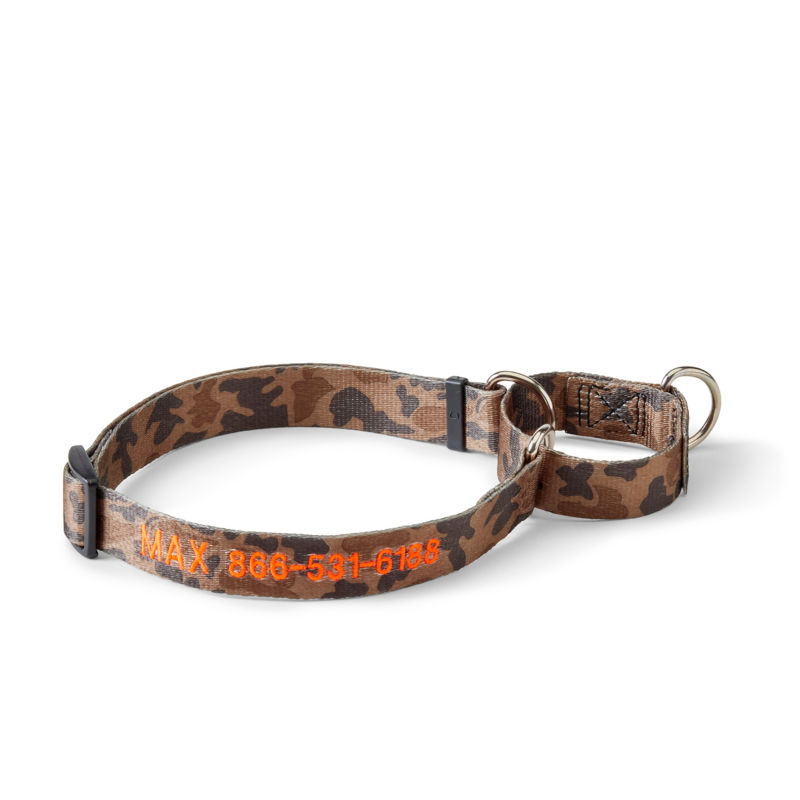 Personalized Martingale No-Pull Dog Collar Orvis Camo 