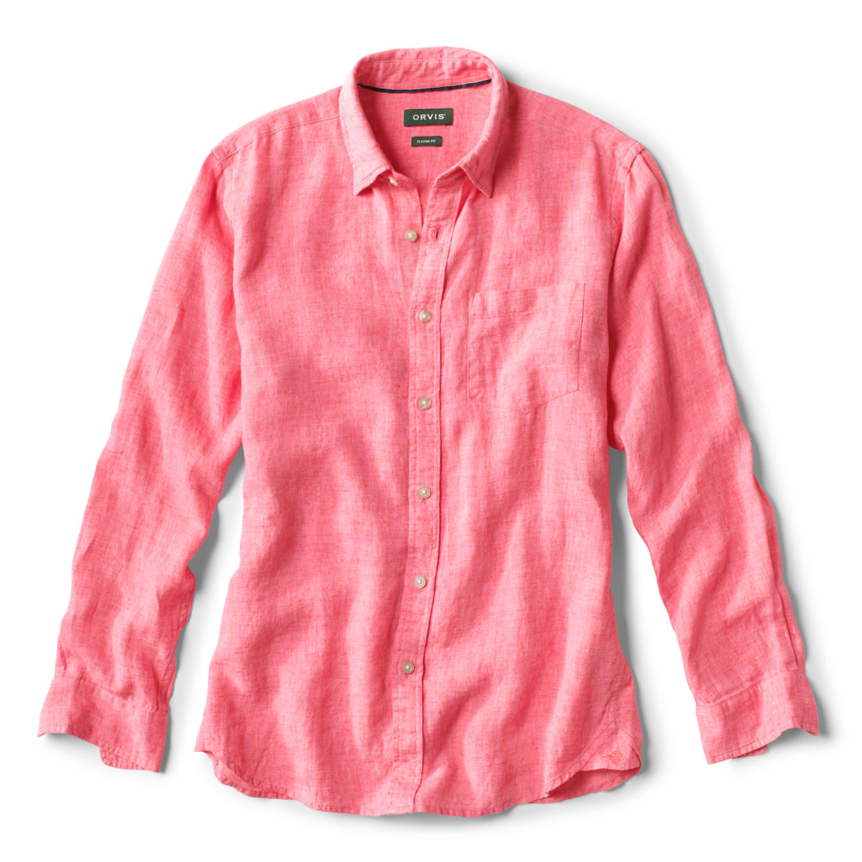 Long-sleeved Pure Linen Shirt / Pure Linen Shirts