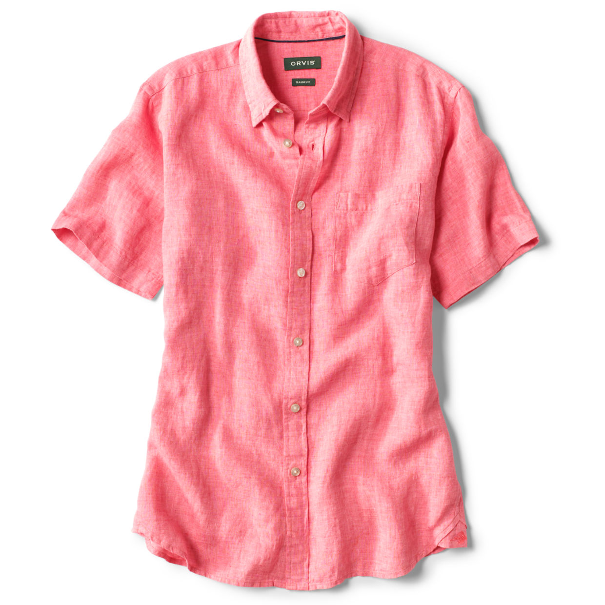 Short-sleeved Pure Linen Shirts / Pure Linen Shirts