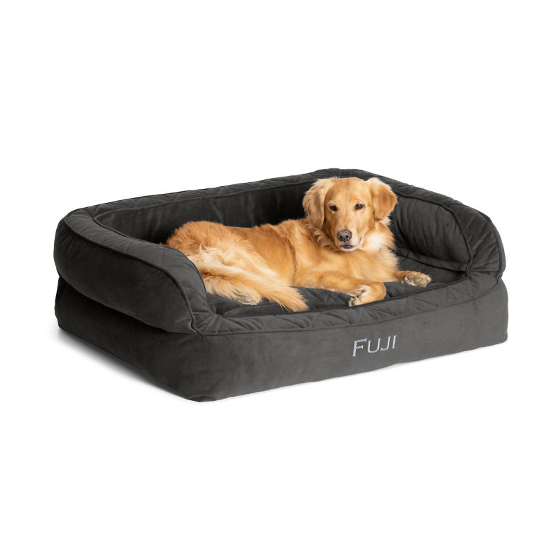 Orvis ComfortFill-Eco™ Couch Dog Bed Slate 