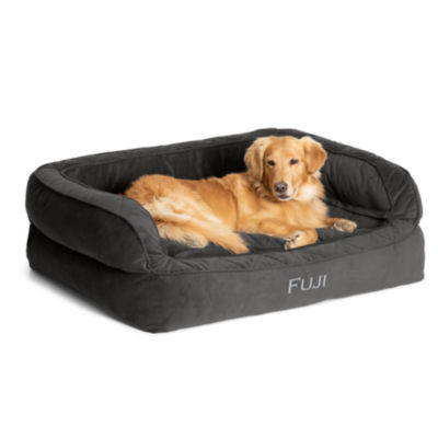 Orvis ComfortFill Eco trade; Couch Dog Bed Slate 