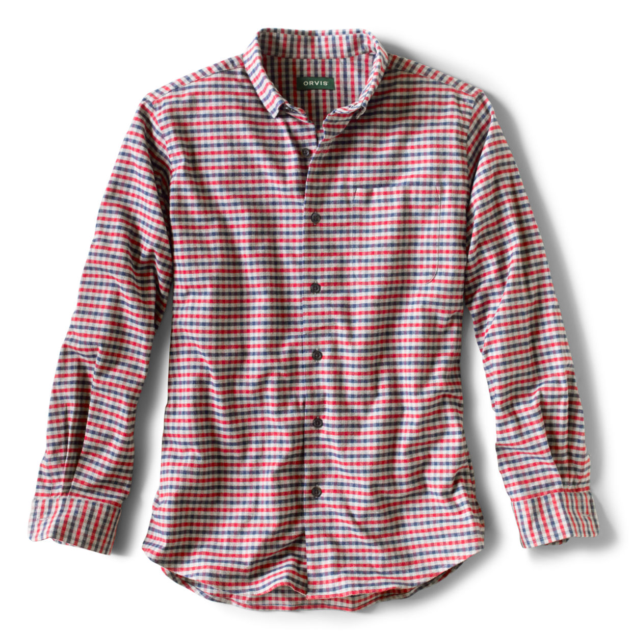 Cotton/Merino Performance Long-Sleeved Shirt - Regular