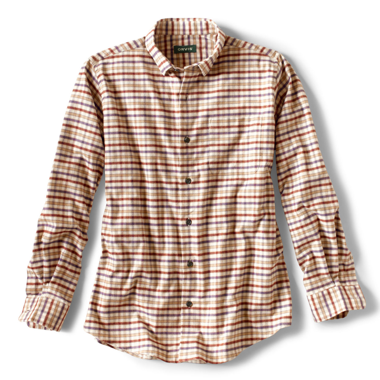 Cotton/Merino Performance Long-Sleeved Shirt - Regular
