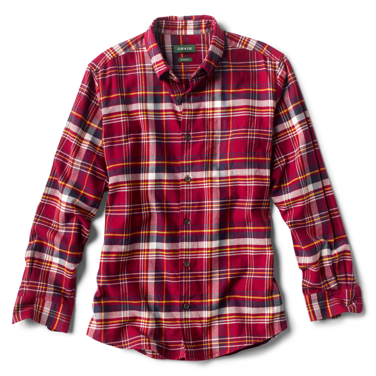 Lodge Flannel Long-Sleeved Shirt - Regular