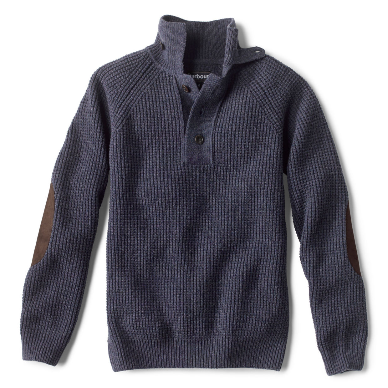 Image of Barbour Rossfell Half-Button Mockneck Sweater