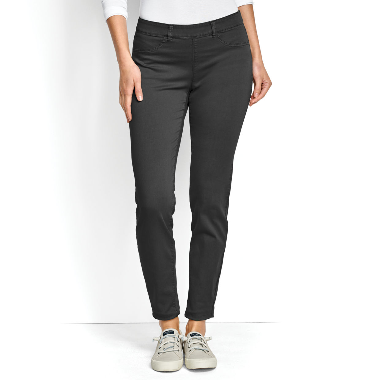 All-Day Stretch Twill Ankle Pants