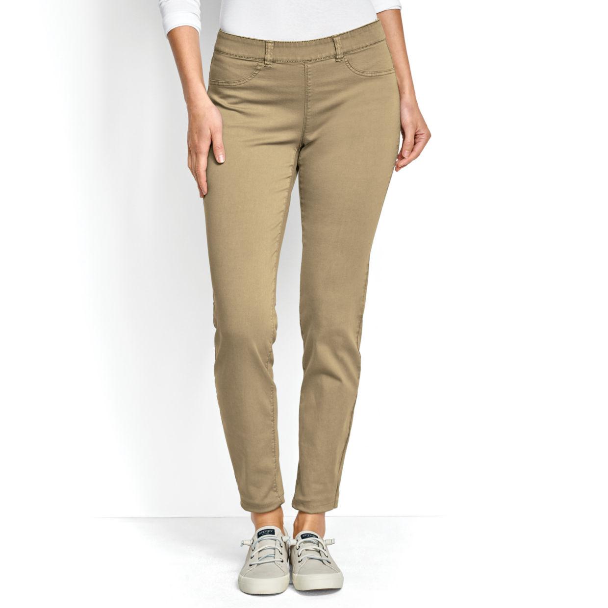 Image of All-Day Stretch Twill Ankle Pants
