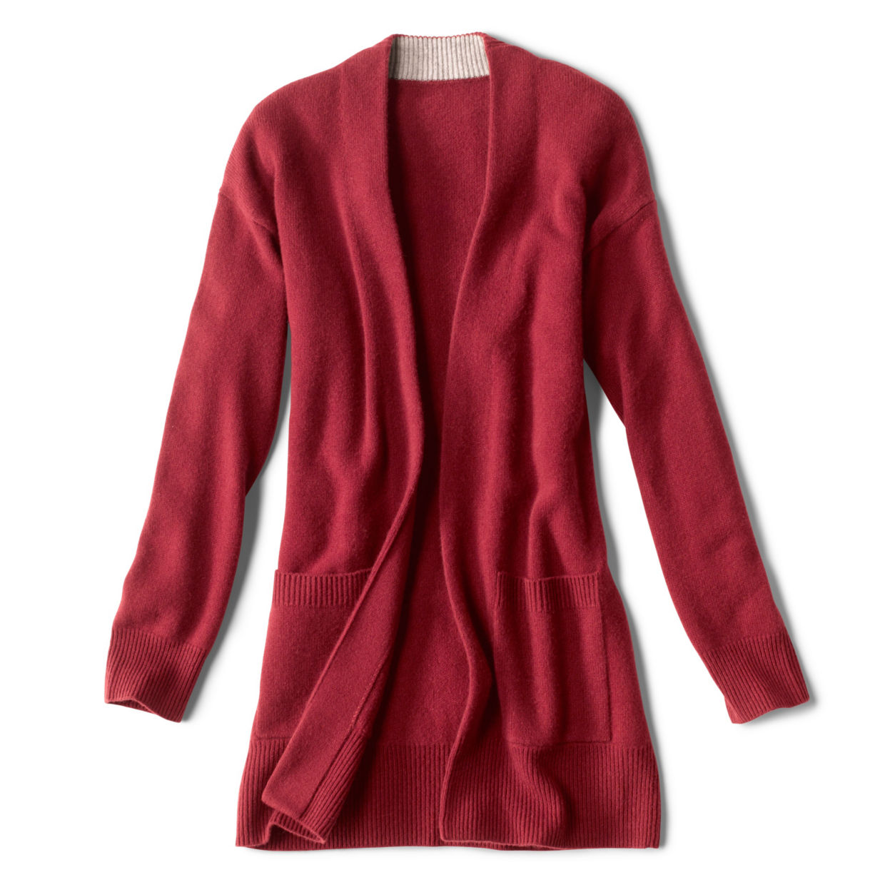 Cashmere Open Front Cardigan Sweater