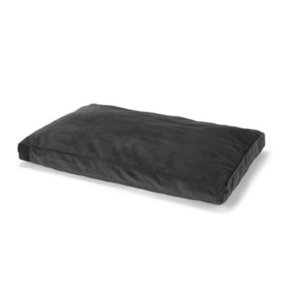 Orvis ToughChew ComfortFill Eco trade; Platform Dog Bed Slate 