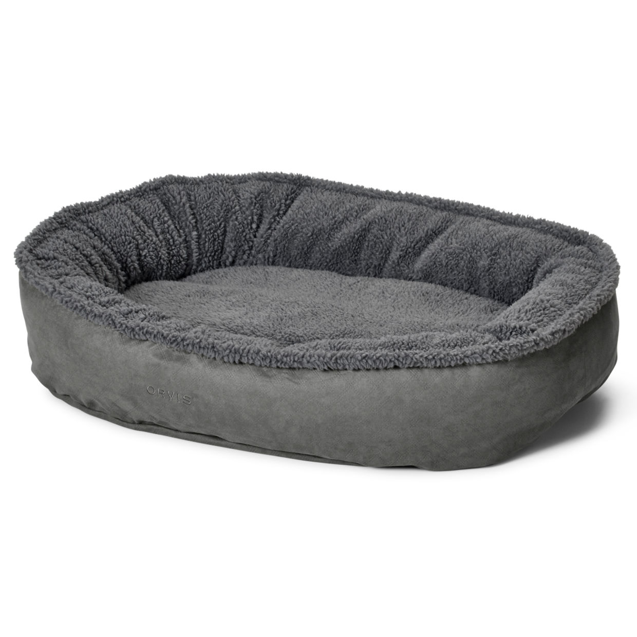 Orvis Memory Foam Wraparound Dog Bed with Fleece