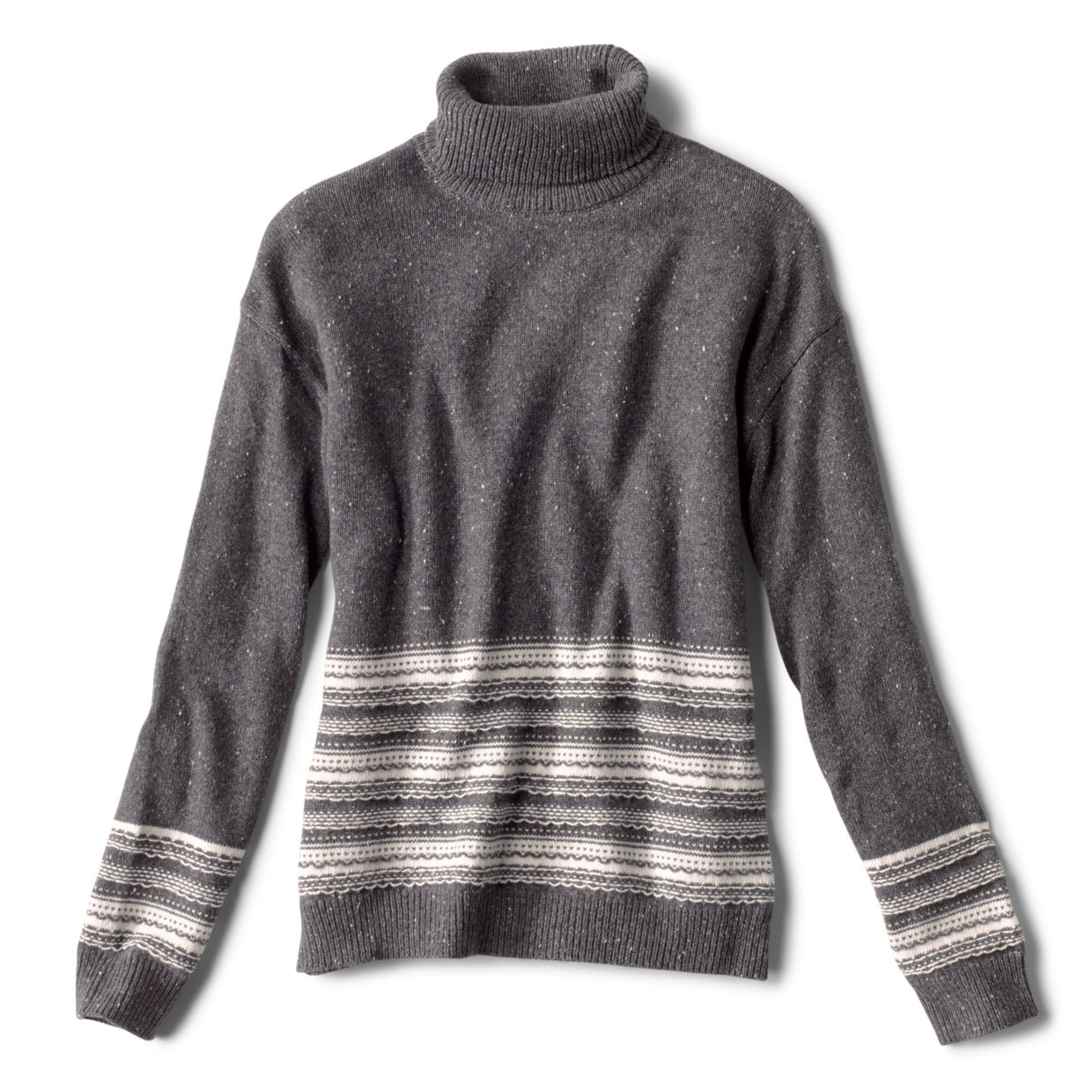 Border-Stitch Detail Sweater