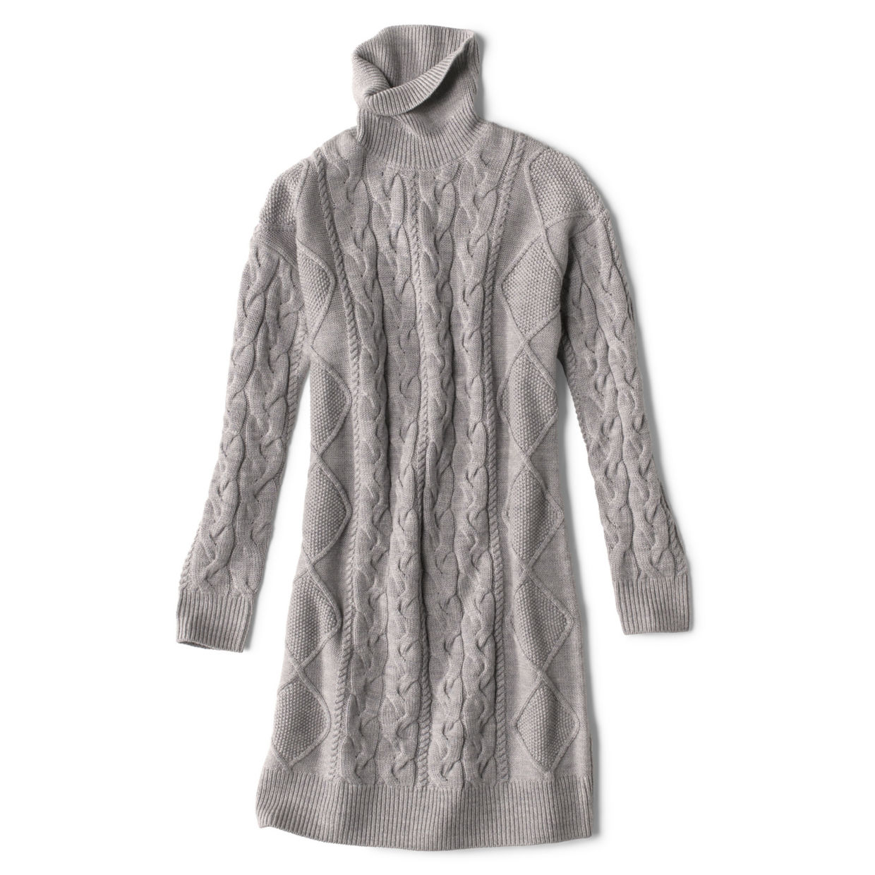 Signature Merino Cable Sweater Dress