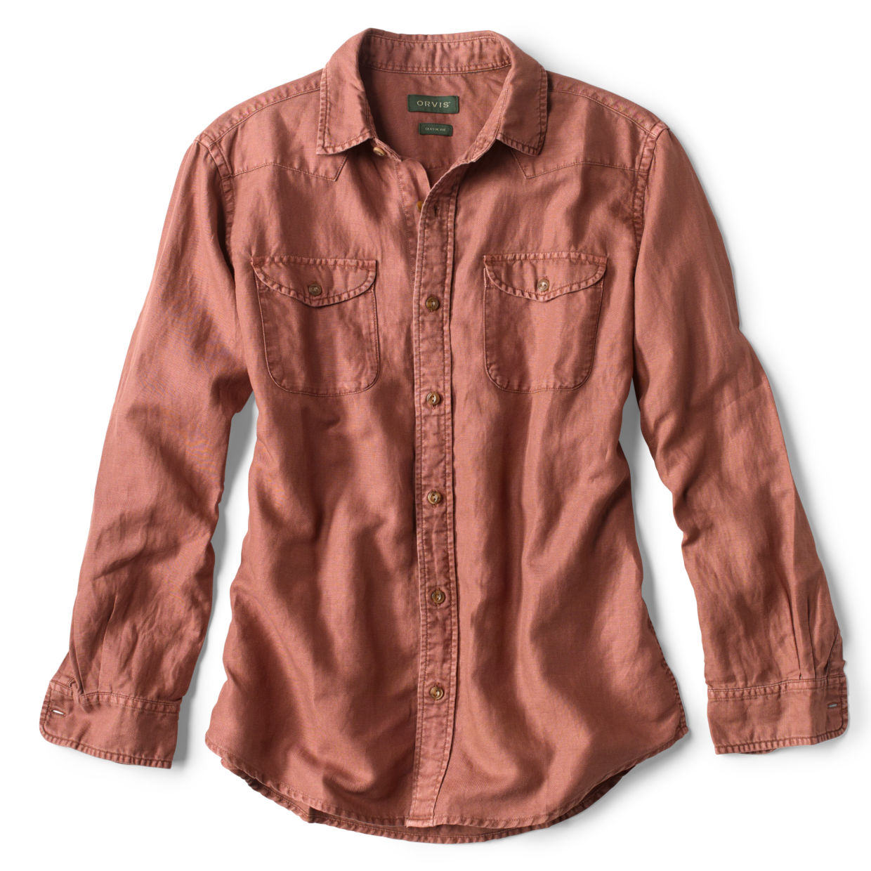 Western Two-Ply Long-Sleeved Shirt
