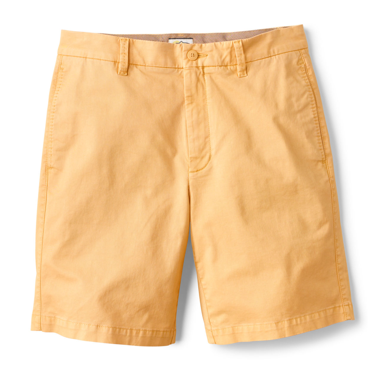 Men's Angler Stretch Twill Chino Shorts Wheat Size 34 Cotton Orvis