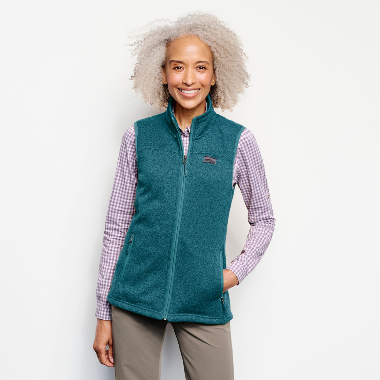 Image of Recycled Sweater Fleece Vest