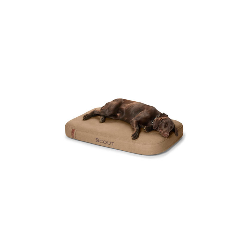 Orvis RecoveryZone ToughChew Lounger Dog Bed Brown 
