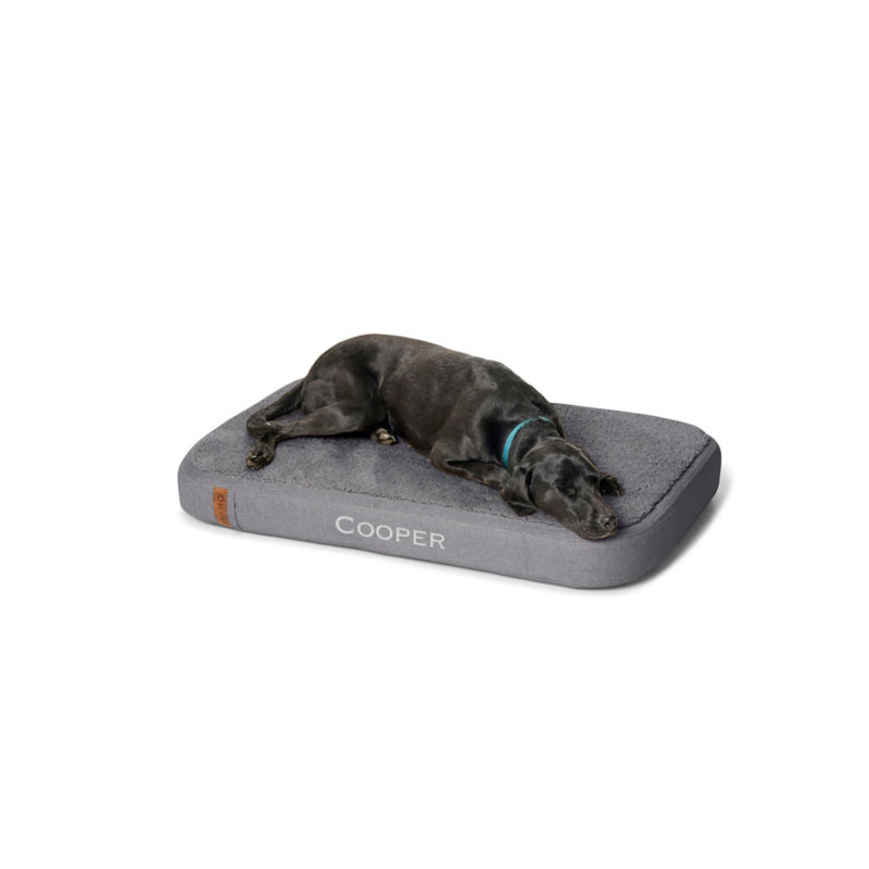 Orvis RecoveryZone FleeceLock Lounger Dog Bed Slate 