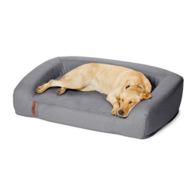 RecoveryZone ToughChew Couch Dog Bed Slate 