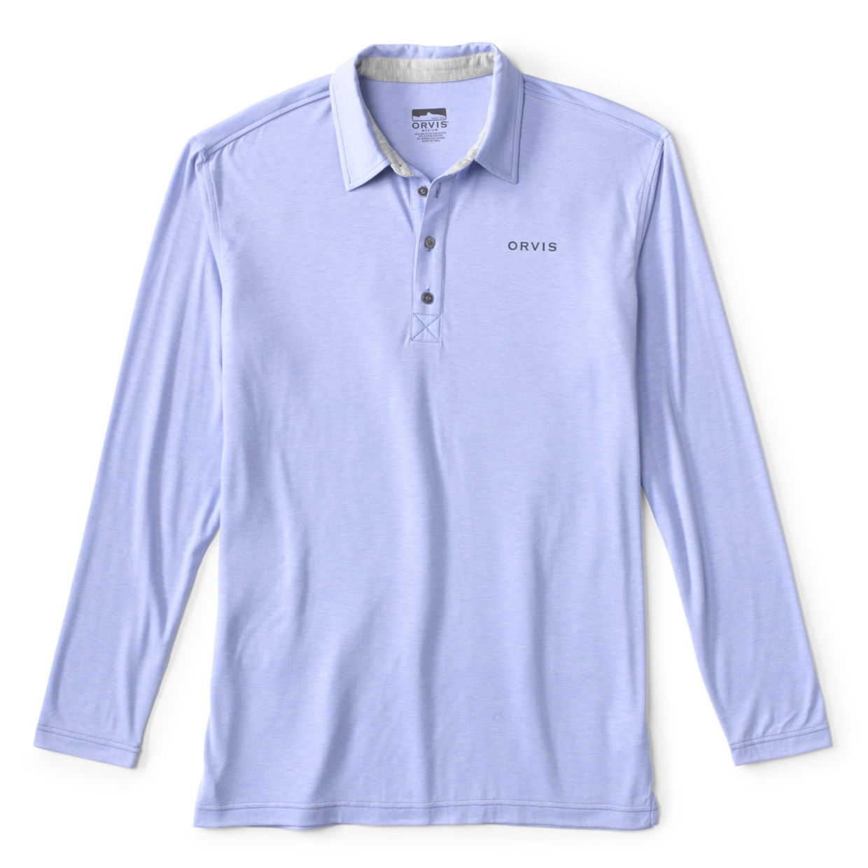 Men's DriCast™ UPF 50 Polo Shirt Bleached Blue Size Xl Polyester/Recycled Materials/Rayon Orvis