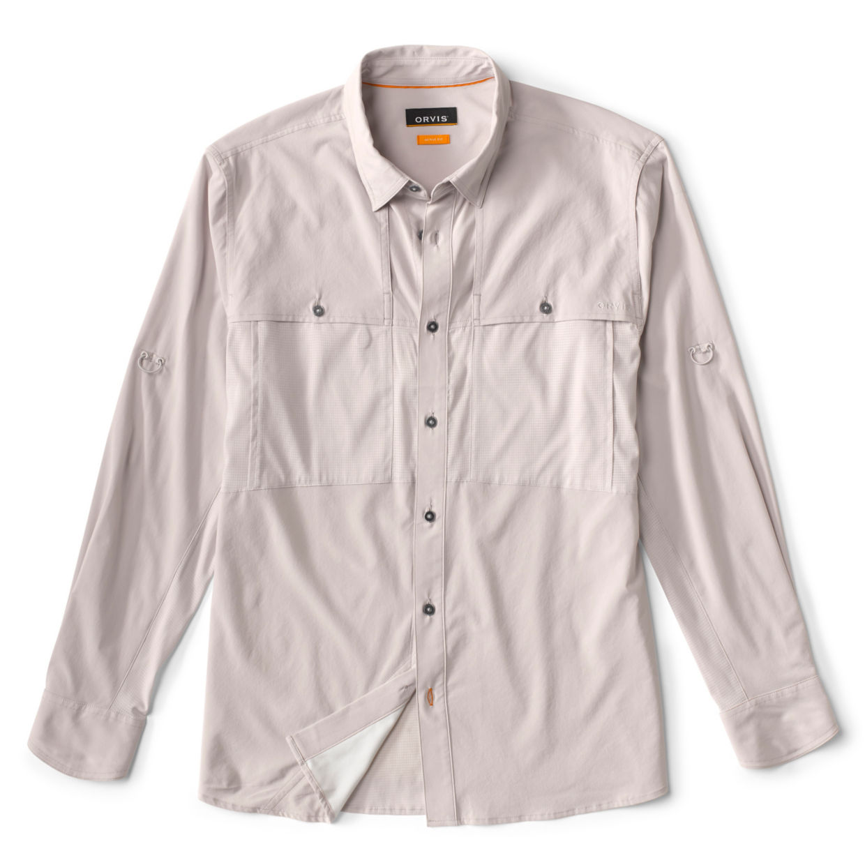 Men's Long-Sleeved Ventilated Open Air Casting Shirt Vapor Size Small Polyester/Recycled Materials Orvis