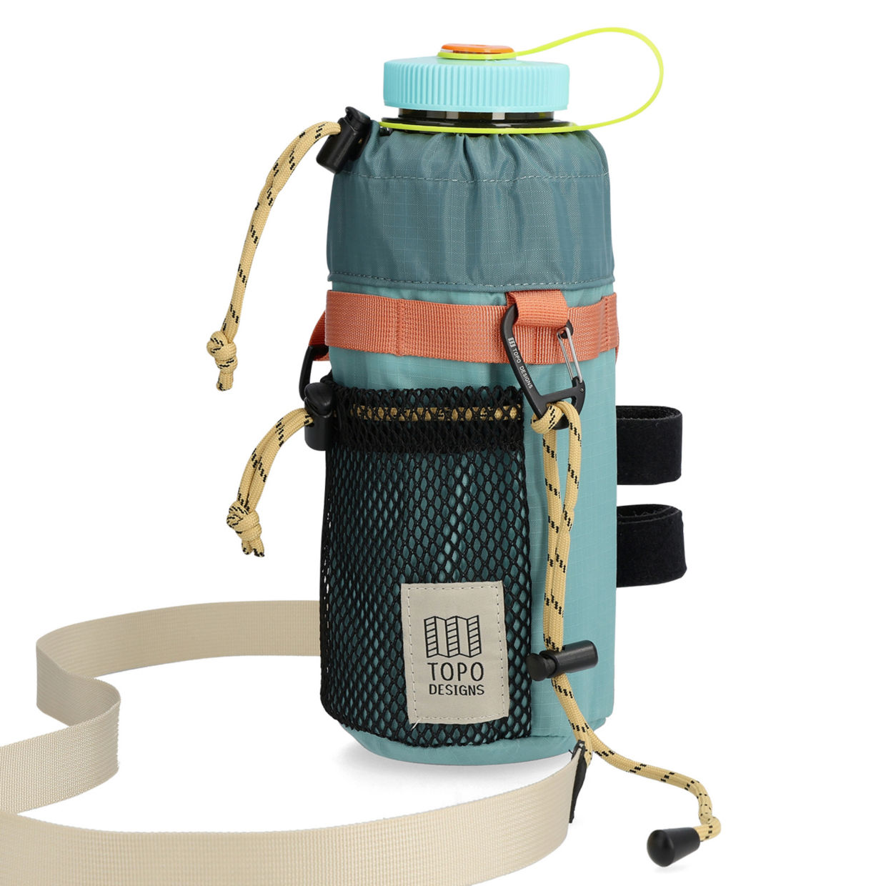 Topo Designs Mountain Hydro Sling Bag Geode Green Recycled Materials/Synthetic