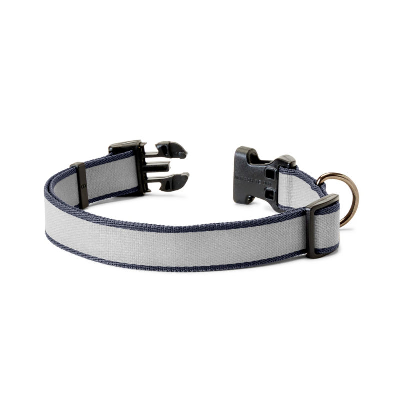 Personalized Reflective Dog Collar Asphalt 
