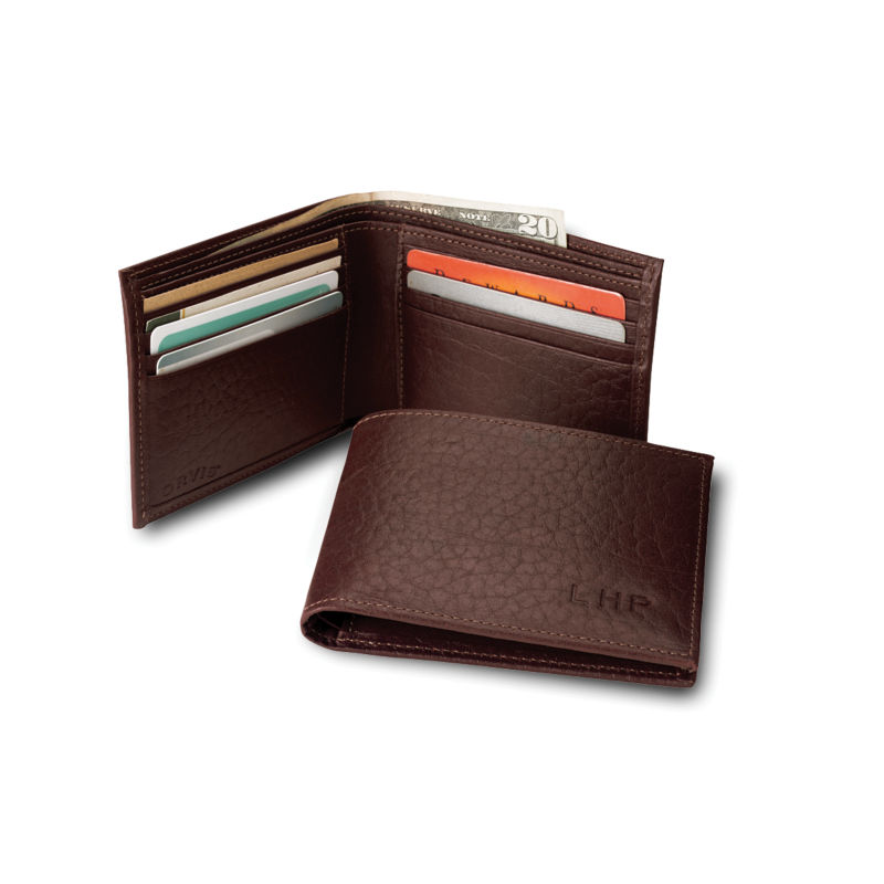 Brown American Bison Checkbook Cover 