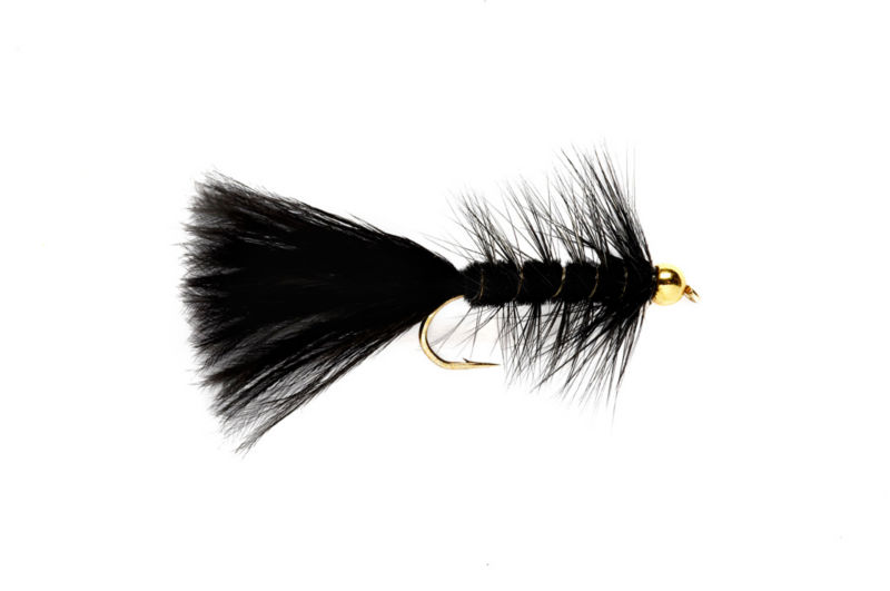 Bead Head Woolly Bugger Streamer - BLACK image number 0
