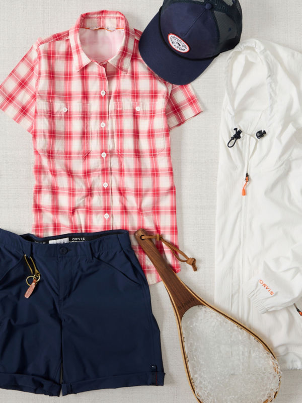 A collection of Mother's Day gifts laid on a light background.