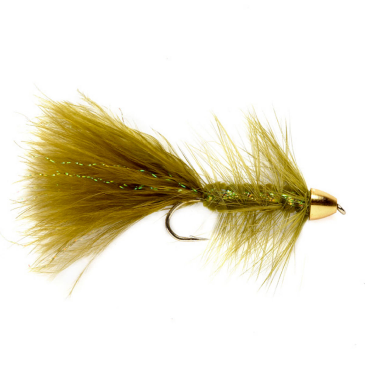 Brass Cone Head Woolly Bugger - image number 0