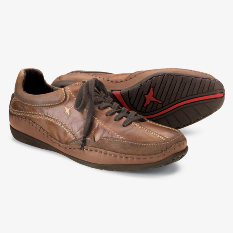 Pikolinos®  Hand-Sewn European Walking Shoe - BROWN image number 0