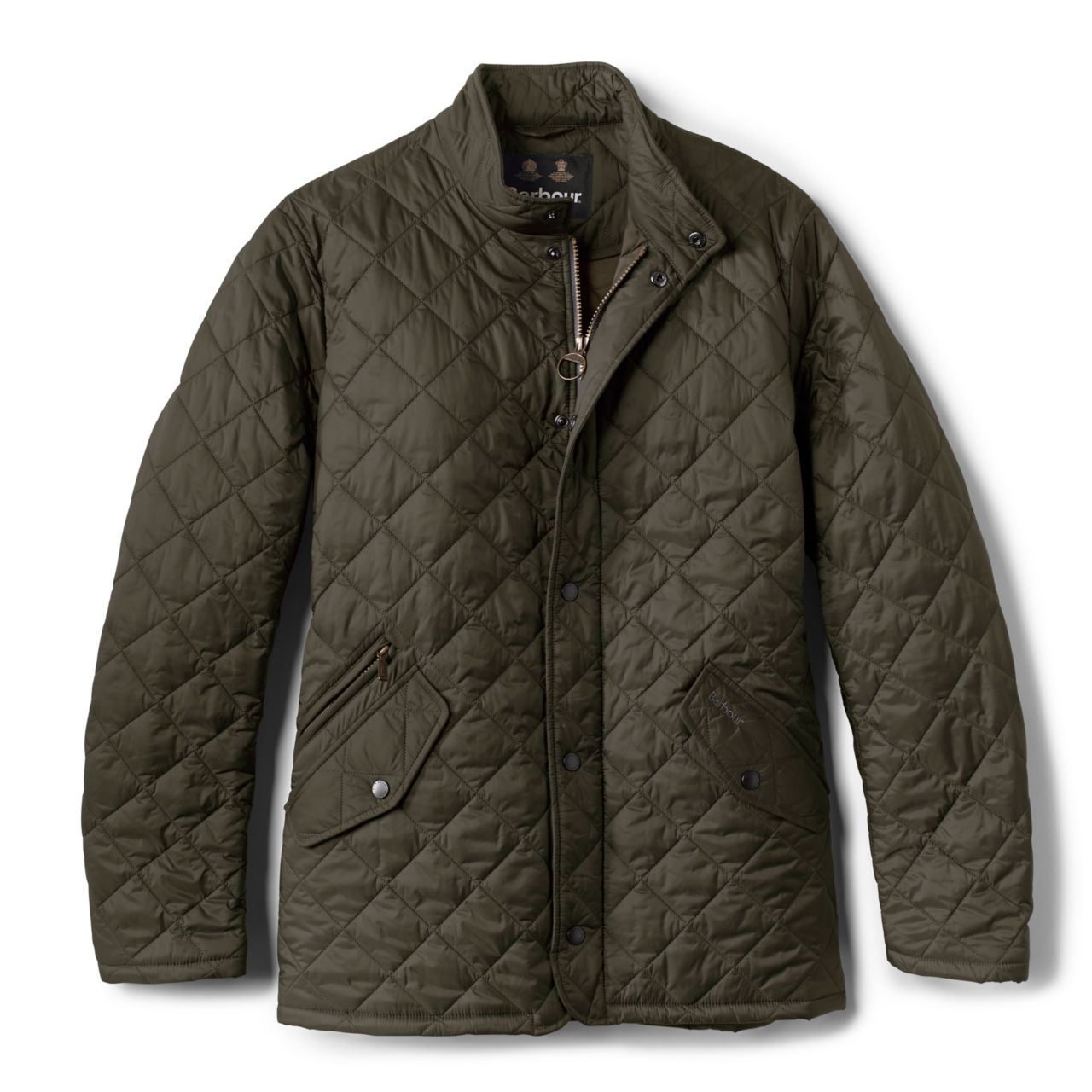 Barbour®  Flyweight Chelsea Quilted Jacket - OLIVE image number 0