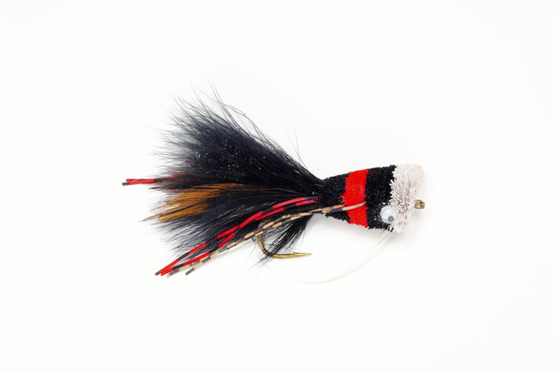 Hair Bass Bug - BLACK/RED
