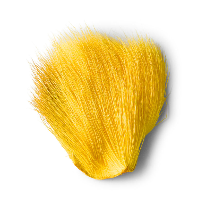 Bass Bug Spinning Hair - YELLOW image number 0