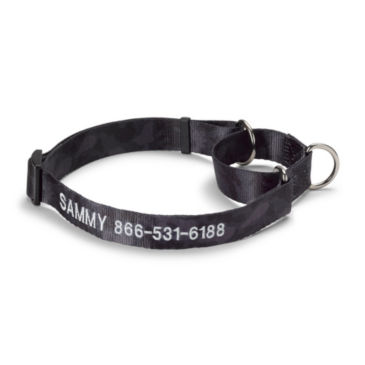 Personalized Martingale No-Pull Collar - BLACKOUT CAMO