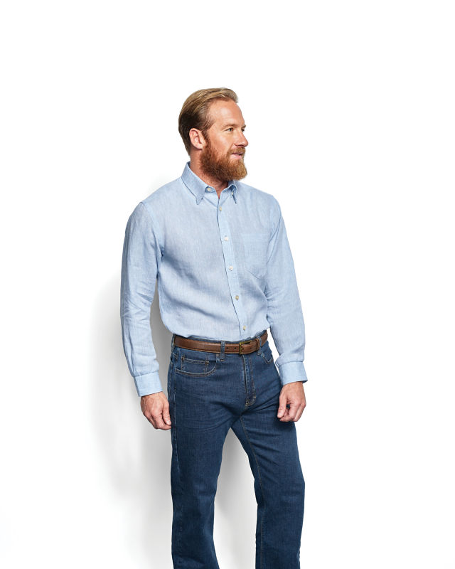 orvis shoreline linen shirt jacket