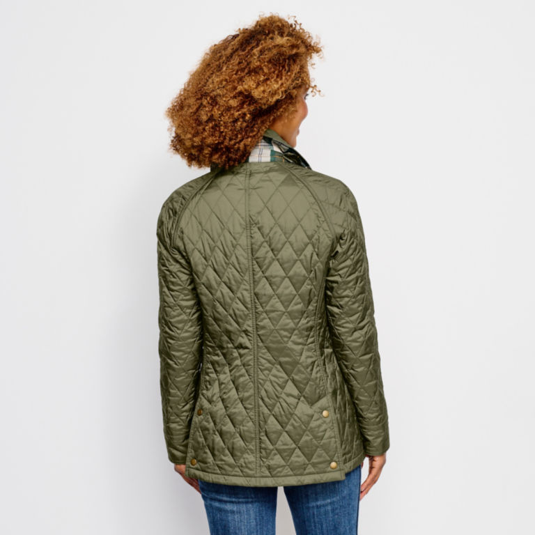Game Oxford Quilted Wax Jacket Olive Small Olive Small Olive Men's 