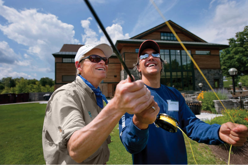ORVIS gear and fly fishing 301 classes onsite at Harman's. We've