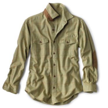 Fairbanks Brushed Herringbone Flannel Shirt - 