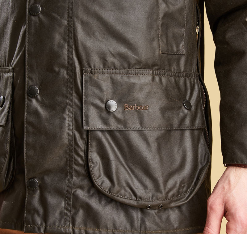 hooded barbour jacket