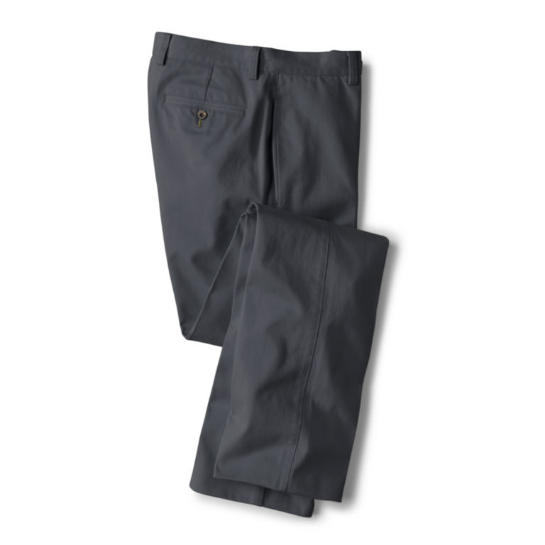 Ultimate Khakis Trim Fit Plain Front - MIDNIGHT image number 0