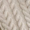 Cable Crew Sweater - NATURAL