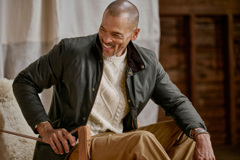 Barbour&reg; Prestbury Jacket - OLIVE image number 2