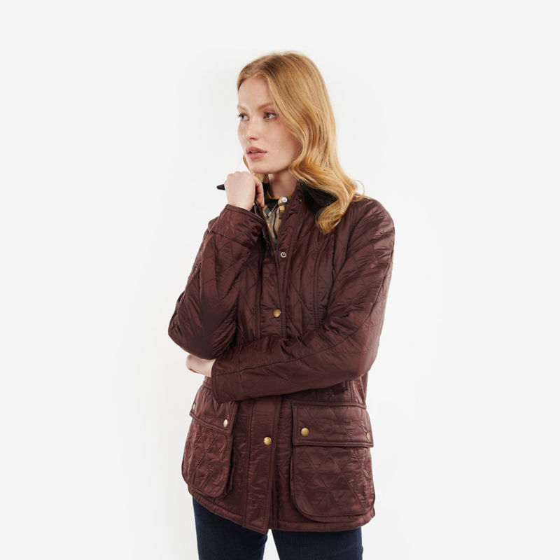 Barbour&reg;  Women&rsquo;s Beadnell Polarquilt Jacket - WINDSOR/BROWN