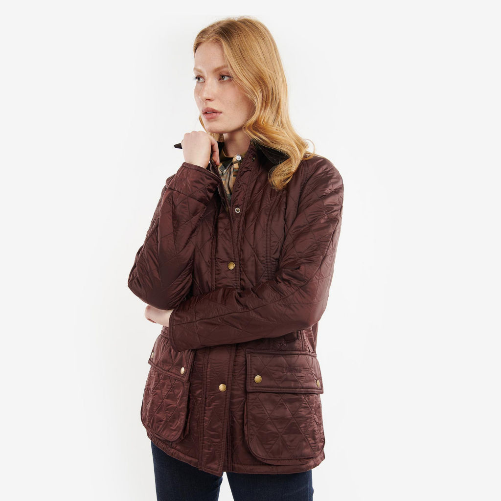 Barbour®  Women’s Beadnell Polarquilt Jacket - WINDSOR/BROWN image number 0