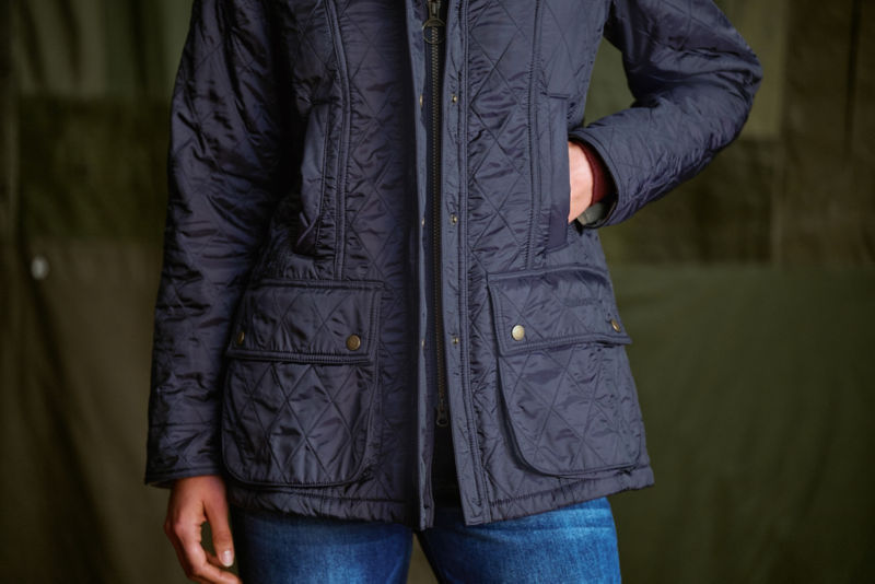 Women&rsquo;s Barbour&reg; Beadnell Polarquilt Jacket - NAVY image number 2