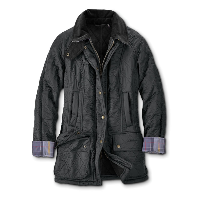 Women&rsquo;s Barbour&reg; Beadnell Polarquilt Jacket - BLACK image number 0