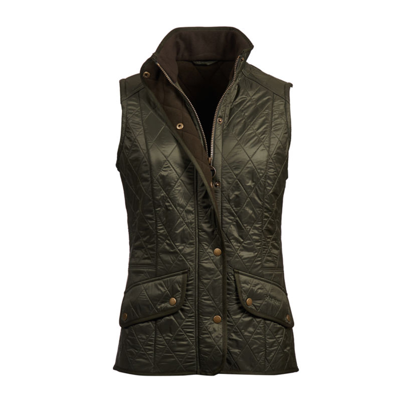 barbour cavalry vest black