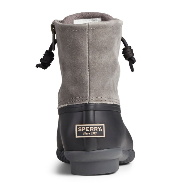 Sperry® Saltwater Duck Boots - BLACK/GRAY image number 1