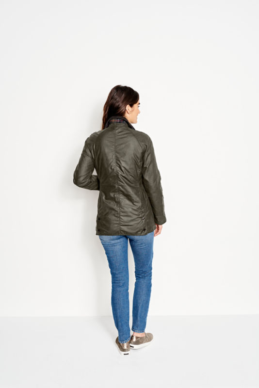 Barbour&reg; Women&rsquo;s Classic Beadnell Jacket - OLIVE image number 3